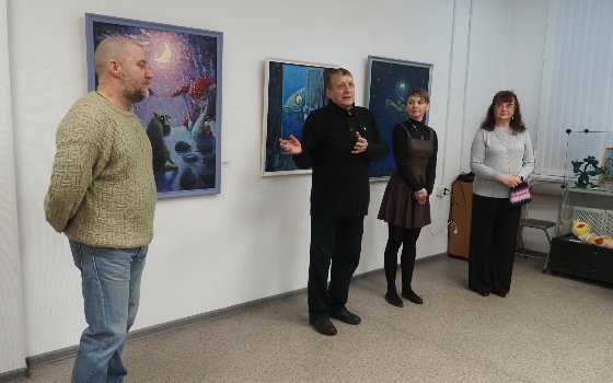 Открылась выставка творчества семьи Макаровых